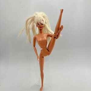 Vintage Mattel 1995 Olympic Gymnast Barbie Doll Atlanta 1996 Nude